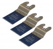 SMART Trade 32mm Japanese Tooth Sawblade - 3pk £11.99 Smart Trade 32mm Japanese Tooth Sawblade - Pk3
Japanese Tooth Blade For Cutting Wood, Timber Overlay flooring & Plastics Etc. Universal Cutting Up To 42mm Deep. Available In Single, 3 Or
